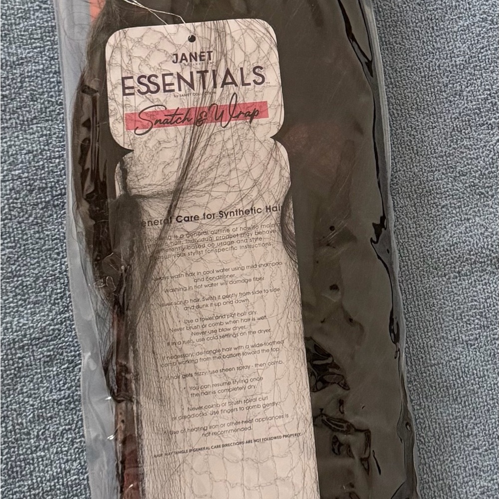 Janet ESSENTIALS Snatch & Wrap Hair Ponytail - Dark Brown